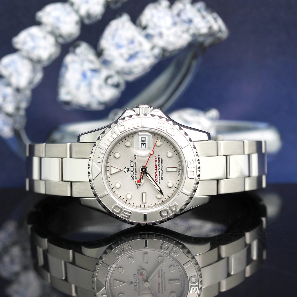 Rolex Yachtmaster Lady Stahl/Platin Ref: 169622