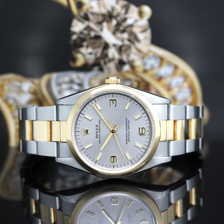 Rolex Oyster Perpetual Stahl/Gold Automatik Ref: 14203M