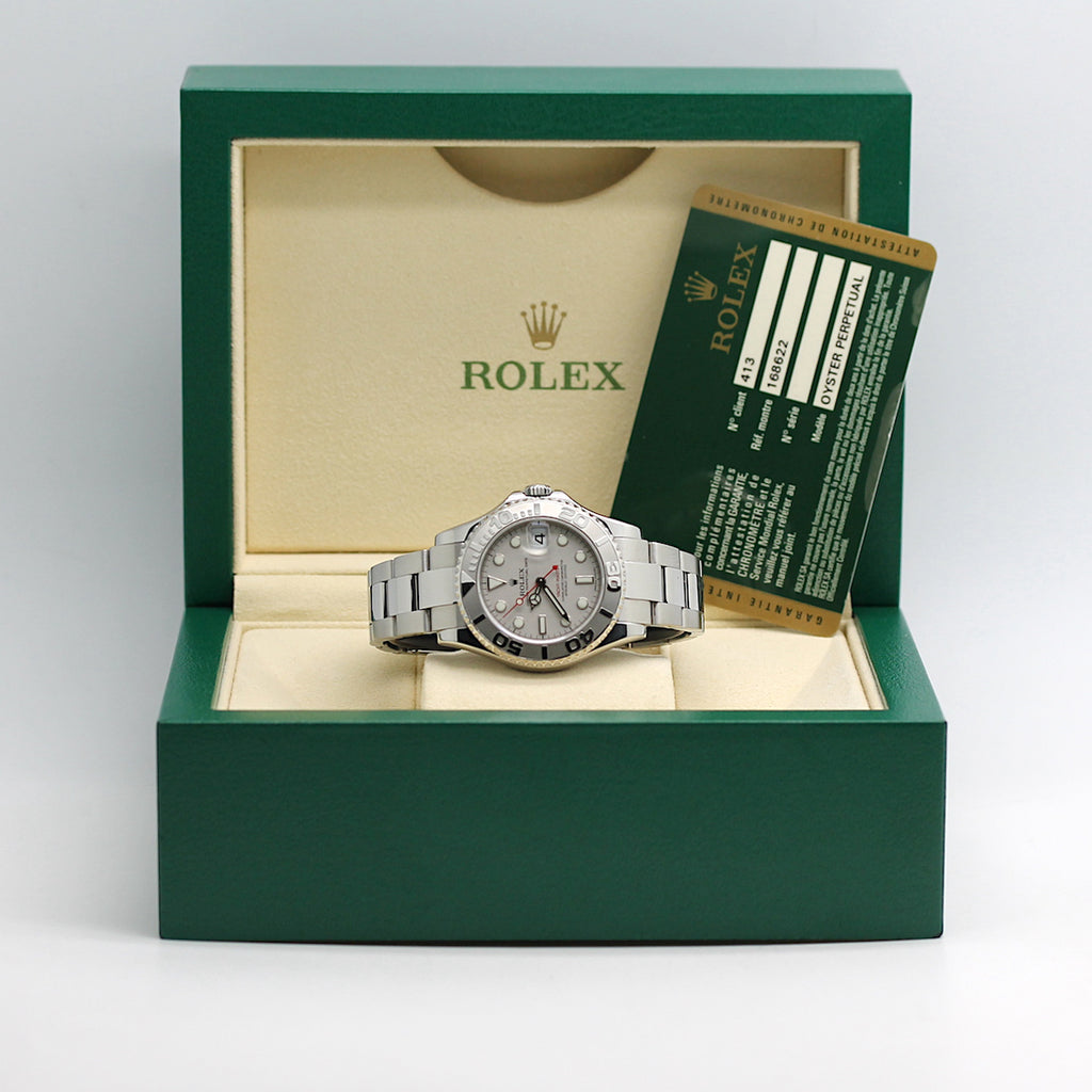 Rolex Yachtmaster Medium Stahl/Platin Ref: 168622 