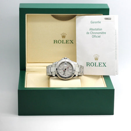 Rolex Yachtmaster Medium Stahl/Platin Ref: 168622