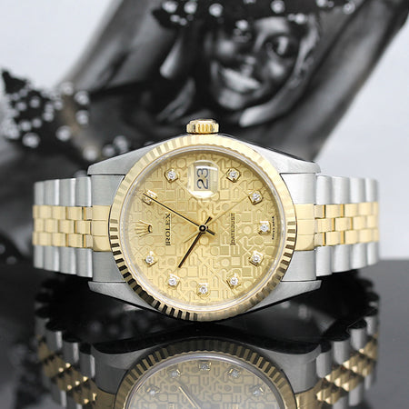 Rolex Datejust Stahl/Gold Automatik Ref: 16233