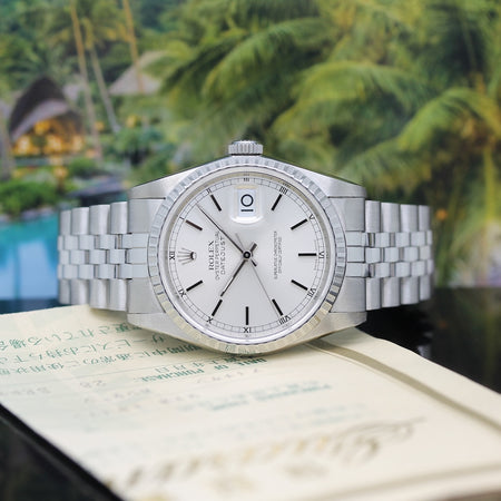 Rolex Datejust Stahl Automatik Ref: 16220