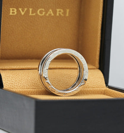 Bulgari B Zero 1 Ring –  3 Band Ring in 18KT Weißgold Gr. 54
