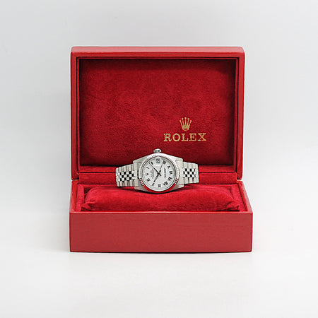 Rolex Datejust Medium Stahl/Weißgold Ref: 68274