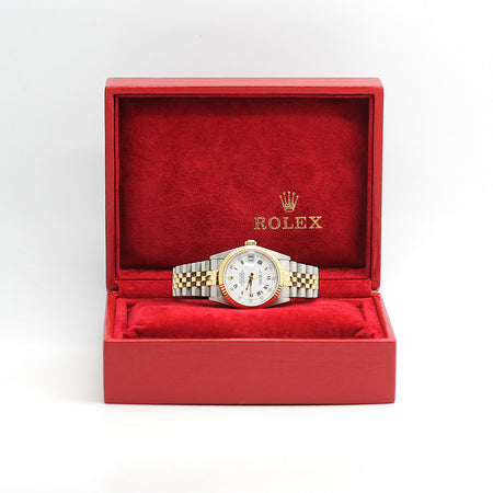 Rolex Datejust Medium Stahl/Gold Automatik Ref: 68273 mit Rolex Box von 1994