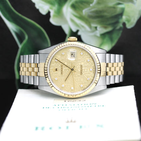 Rolex Datejust Stahl/Gold Automatik Ref: 16233