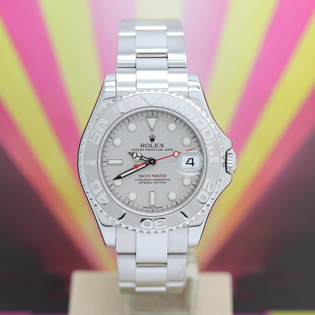 Rolex Yachtmaster Medium Stahl/Platin Ref: 168622 