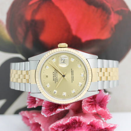 Rolex Datejust Stahl/Gold Automatik Ref: 1623