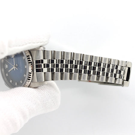 Datejust Stahl Weißgold Automatik Ref: 16234