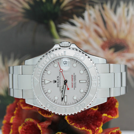 Rolex Yachtmaster Medium Stahl/Platin Ref: 168622