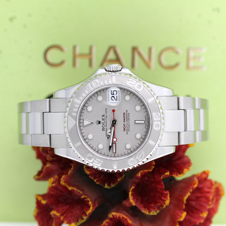 Rolex Yachtmaster Medium Stahl/Platin Ref: 168622