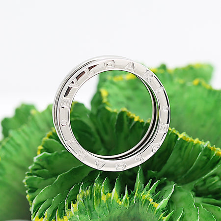 Bulgari B Zero 1 Ring – 3 Band Ring in 18KT Weißgold Gr. 57