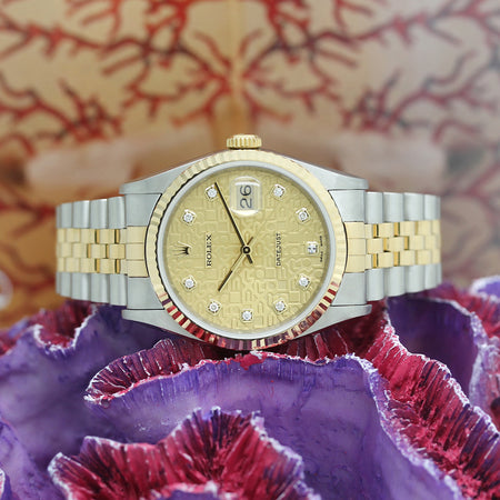 Rolex Datejust Stahl/Gold Automatik Ref: 16233