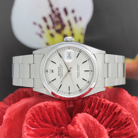 Rolex Datejust Stahl Automatik Ref: 16200