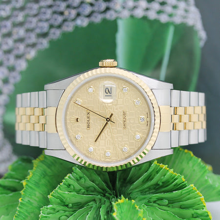 Rolex Datejust Stahl/Gold Automatik Ref: 16233