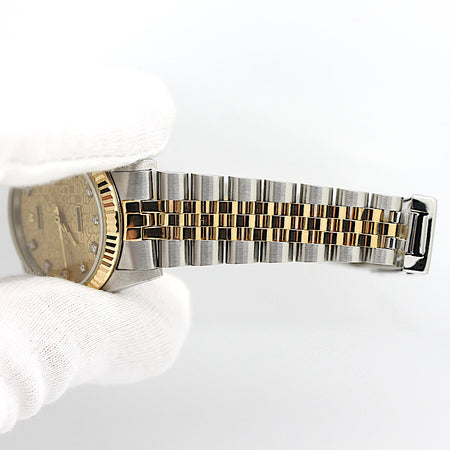Rolex Datejust Medium Stahl/Gold Automatik Ref: 68273 mit Rolex Box von 1993