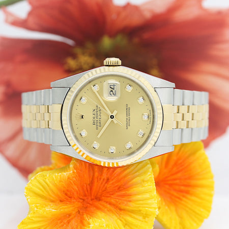 Rolex Datejust Stahl/Gold Automatik Ref: 16233