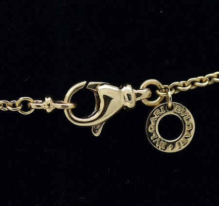 Bulgari B Zero 1 Halskette mit Anhänger in 18KT Gold & Bulgari Box