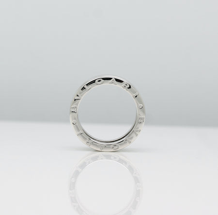 Bulgari B Zero 1 Ring – 3 Band Ring in 18KT Weißgold Gr. 57