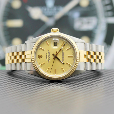 Rolex Datejust Stahl/Gold Automatik Ref: 16013