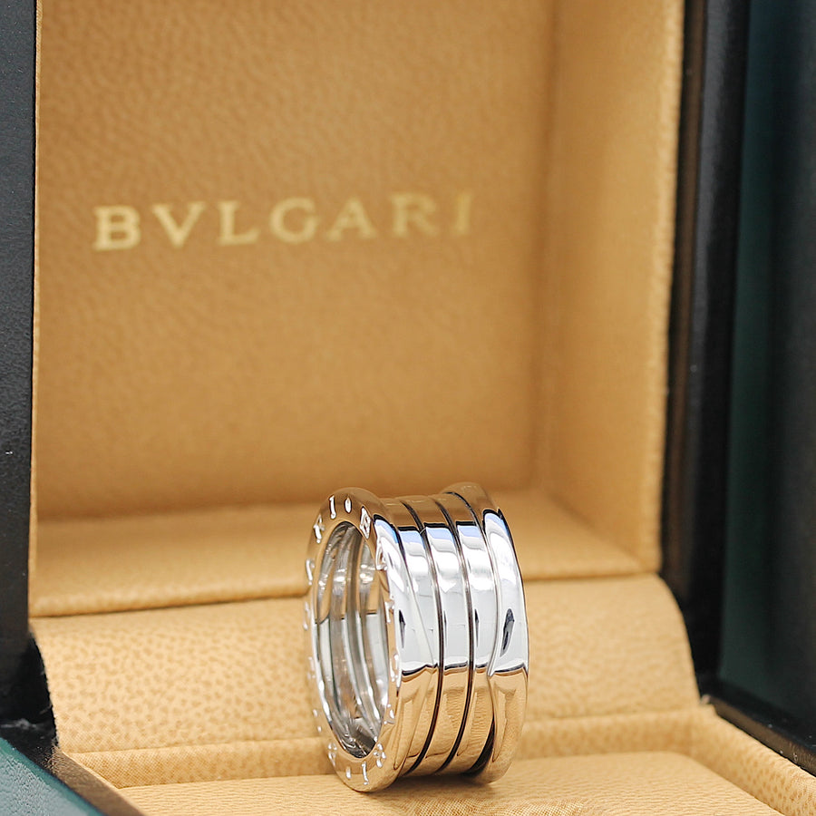 Bulgari B Zero 1 Ring –  4 Band Ring in 18KT Weißgold Gr. 55