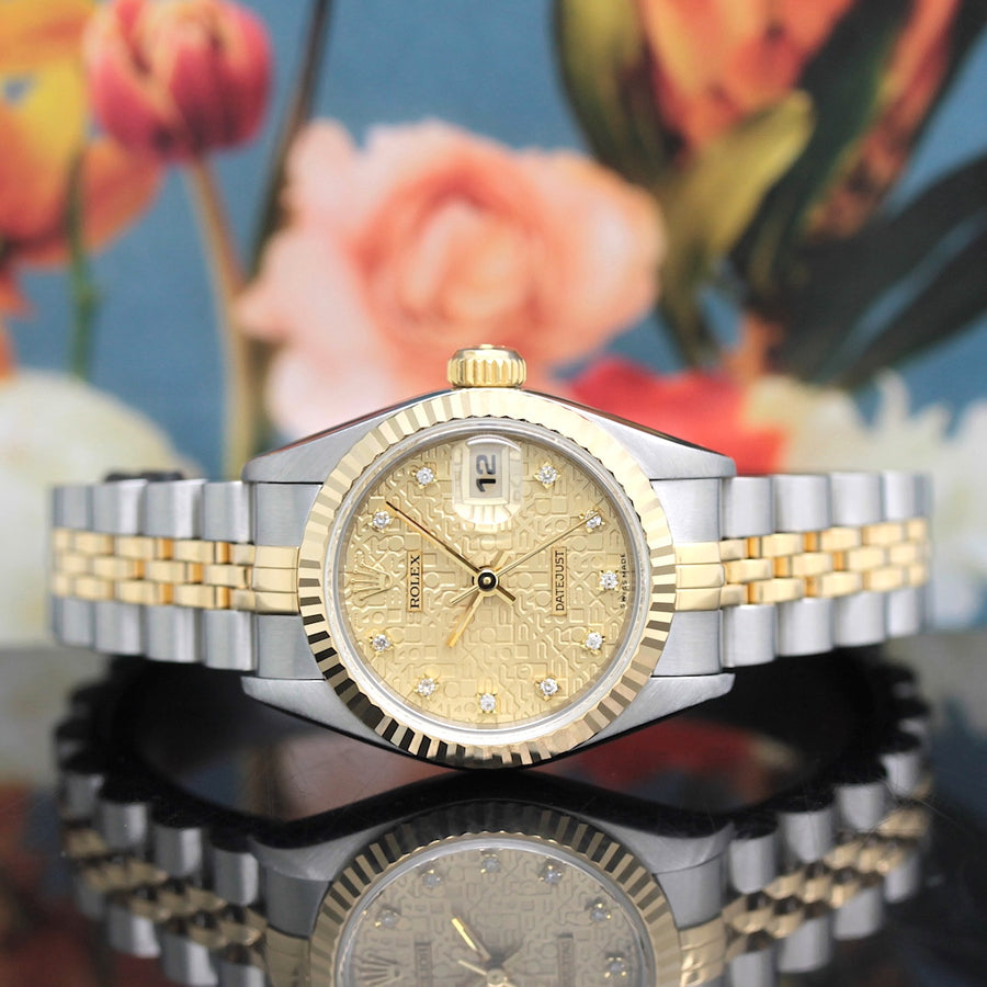 Rolex Lady Datejust Stahl/Gold Ref: 69173