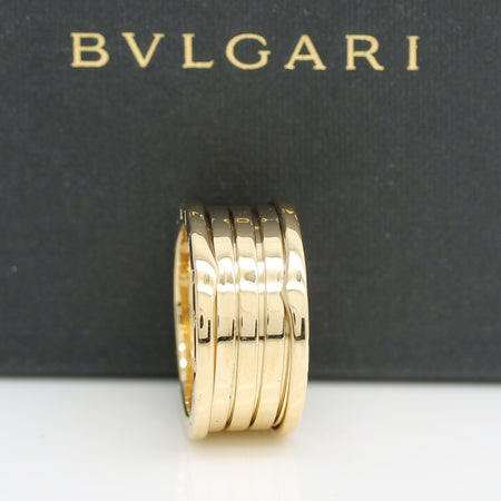 Bulgari B Zero 1 Ring – 4 Band Ring in 18KT Gold Gr. 61