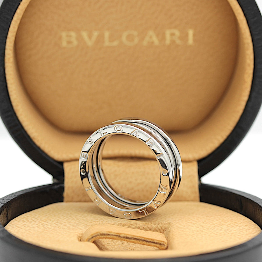 Bulgari B Zero 1 Ring –  3 Band Ring in 18KT Weißgold Gr. 55