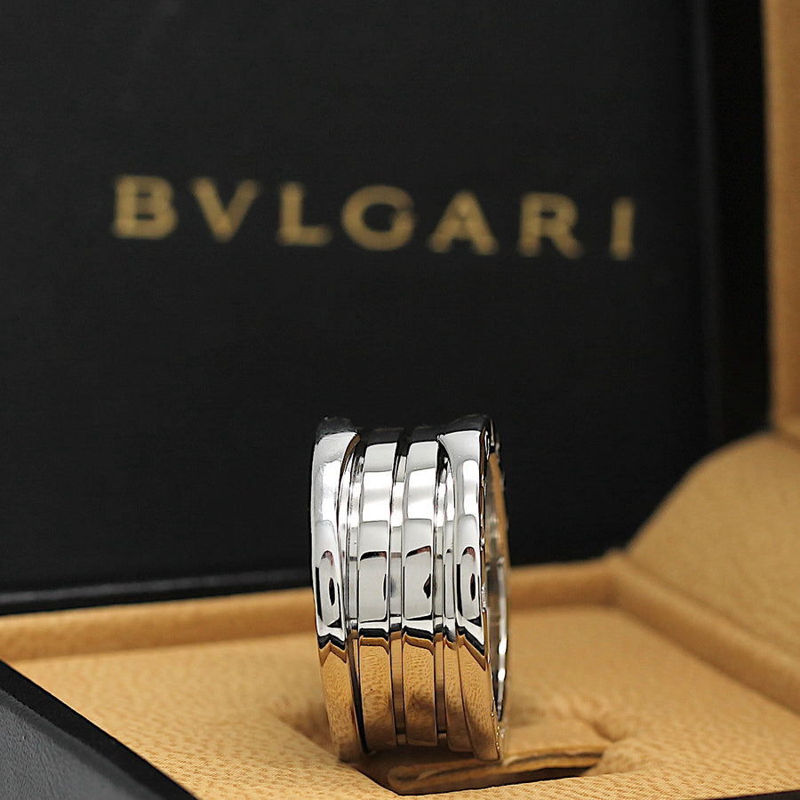 Bulgari B Zero 1 Ring –  4 Band Ring in 18KT Weißgold Gr. 53