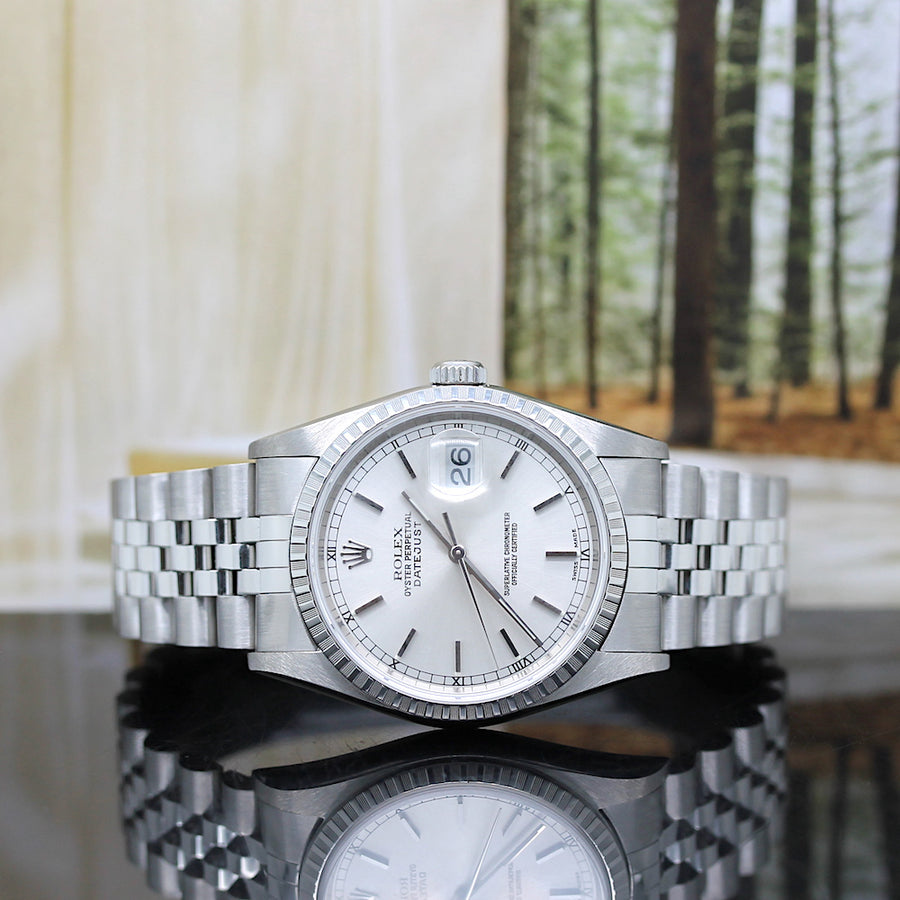 Rolex Datejust Stahl Automatik Ref: 16220