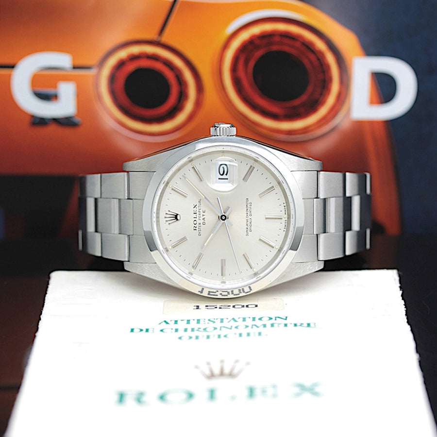 Rolex Date Stahl Automatik Ref: 15200