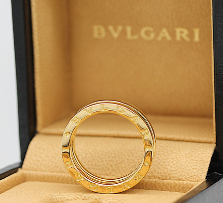 Bulgari B Zero 1 Ring – 3 Band Ring in 18KT Gold Gr. 53