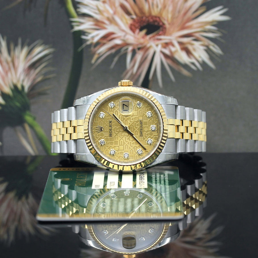 Rolex Datejust Stahl/Gold Automatik Ref: 116233
