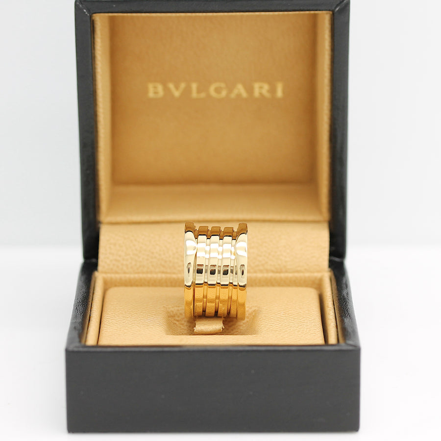 Bulgari B Zero 1 Ring – 5 Band Ring in 18KT Gold Gr. 50