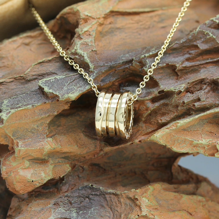 Zero1 Halskette Bulgari Kette Bulgari Collier B Zero Weissgold 352815