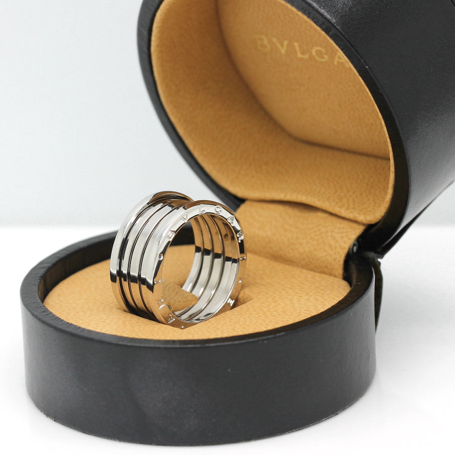 Bulgari B Zero 1 Ring –  4 Band Ring in 18KT Weißgold Gr. 55