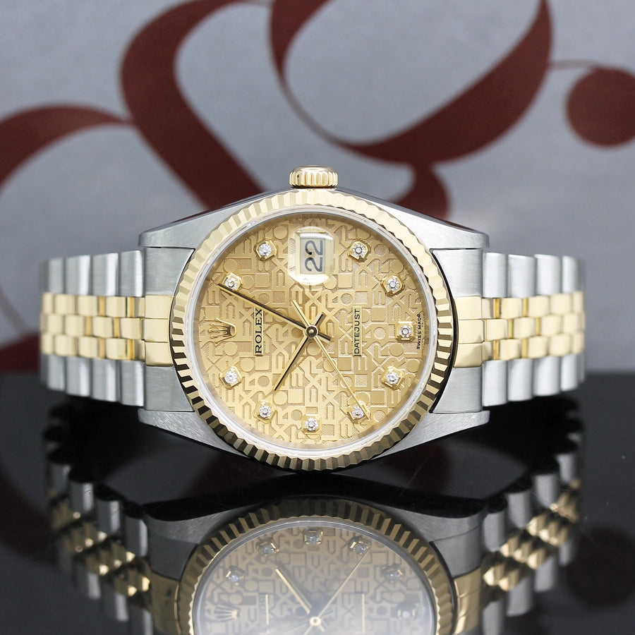 Rolex Datejust Stahl/Gold Automatik Ref: 16233