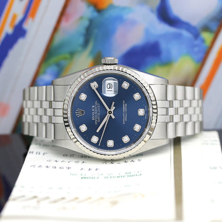 Datejust Stahl Weißgold Automatik Ref: 16234