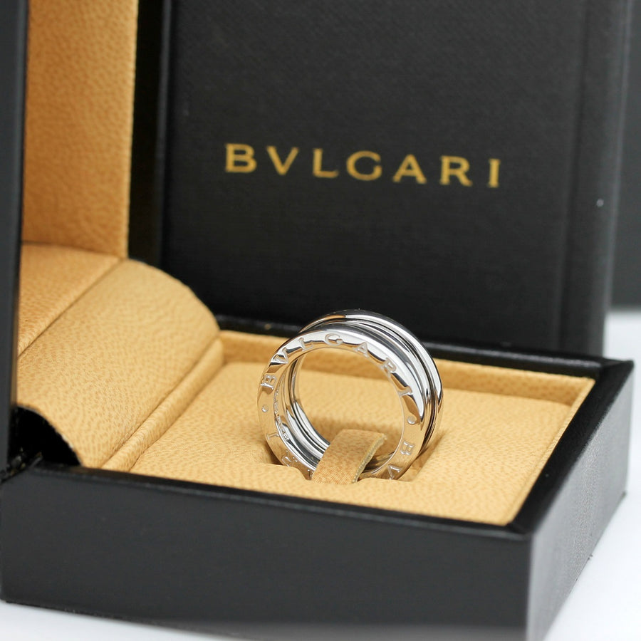 Bulgari B Zero 1 Ring –  3 Band Ring in 18KT Weißgold Gr. 53