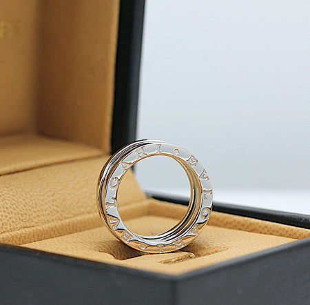 Bulgari B Zero 1 Ring –  3 Band Ring in 18KT Weißgold Gr. 52