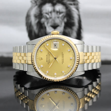 Rolex Datejust Stahl/Gold Automatik Ref: 16233