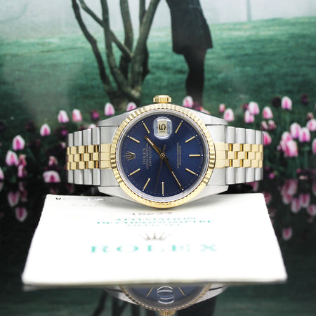 Rolex Datejust Stahl/Gold Automatik Ref: 16233