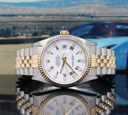 Rolex Datejust Stahl/Gold Automatik Ref: 16233