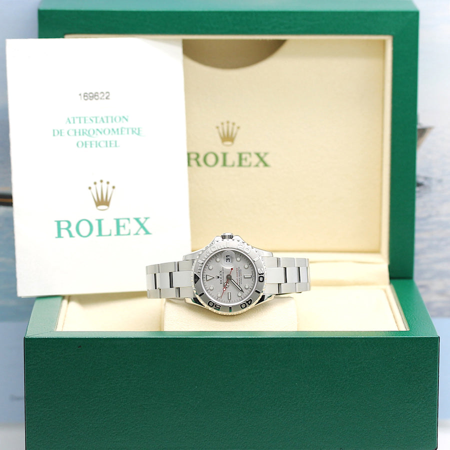 Rolex Yachtmaster Lady Stahl/Platin Ref: 169622