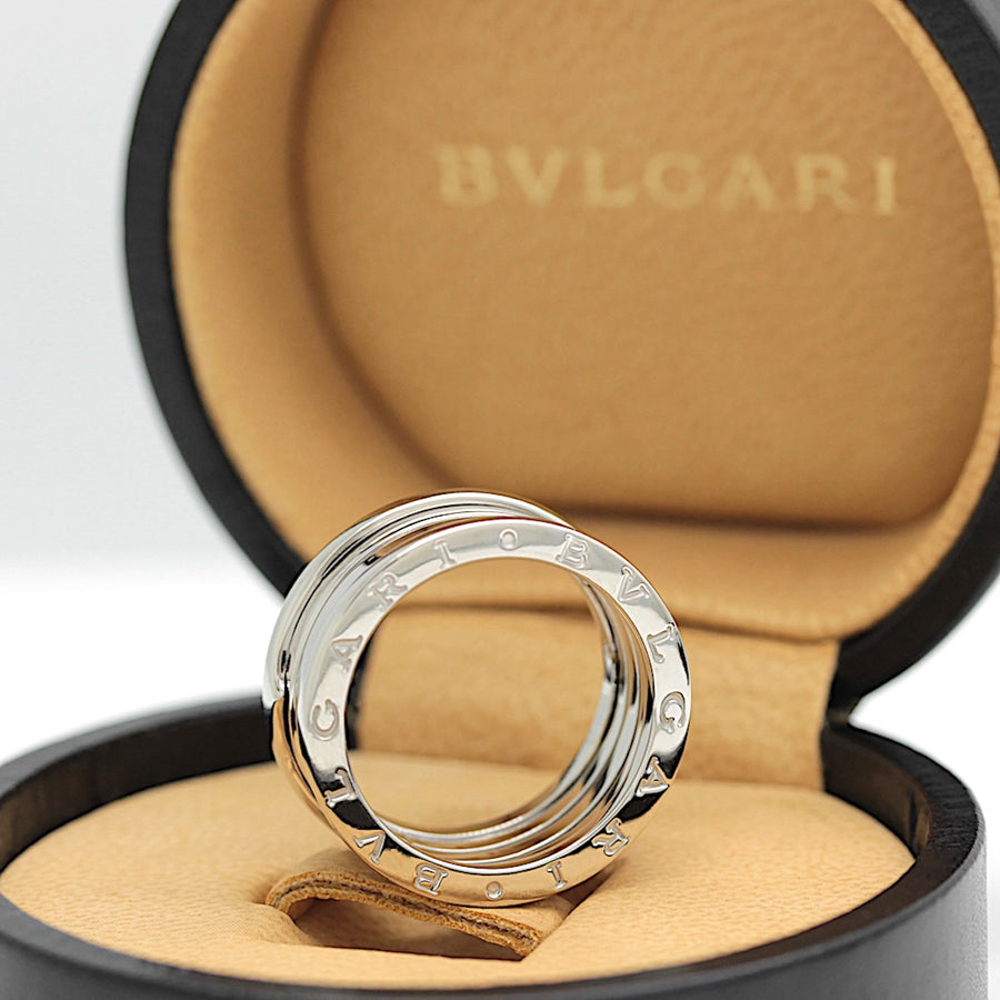 Bulgari B Zero 1 Ring – 4 Band Ring in 18KT Weißgold Gr. 61