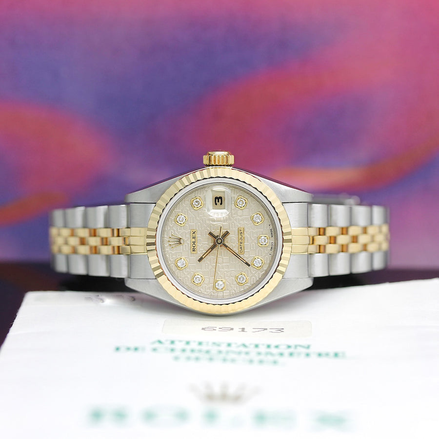 Rolex Lady Datejust Stahl/Gold Ref: 69173