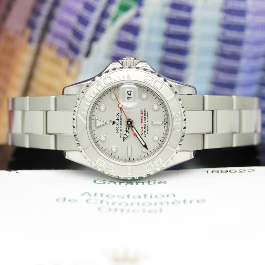 Rolex Yachtmaster Lady Stahl/Platin Ref: 169622