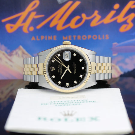 Rolex Datejust Stahl/Gold Automatik Ref: 16233