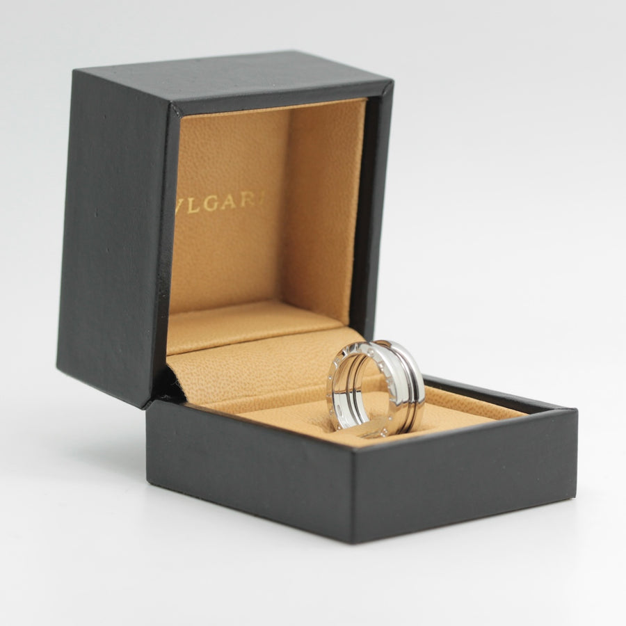 Bulgari B Zero 1 Ring –  3 Band Ring in 18KT Weißgold Gr. 53