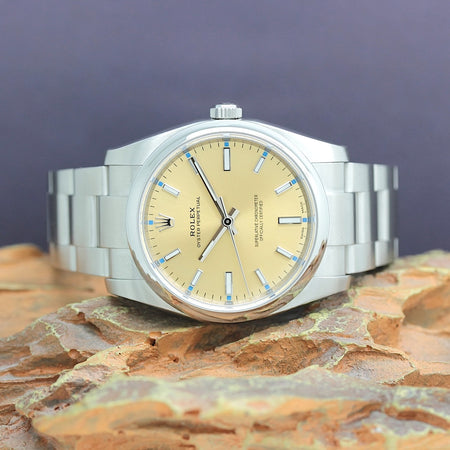 Rolex Oyster Perpetual Stahl Automatik Ref: 114200